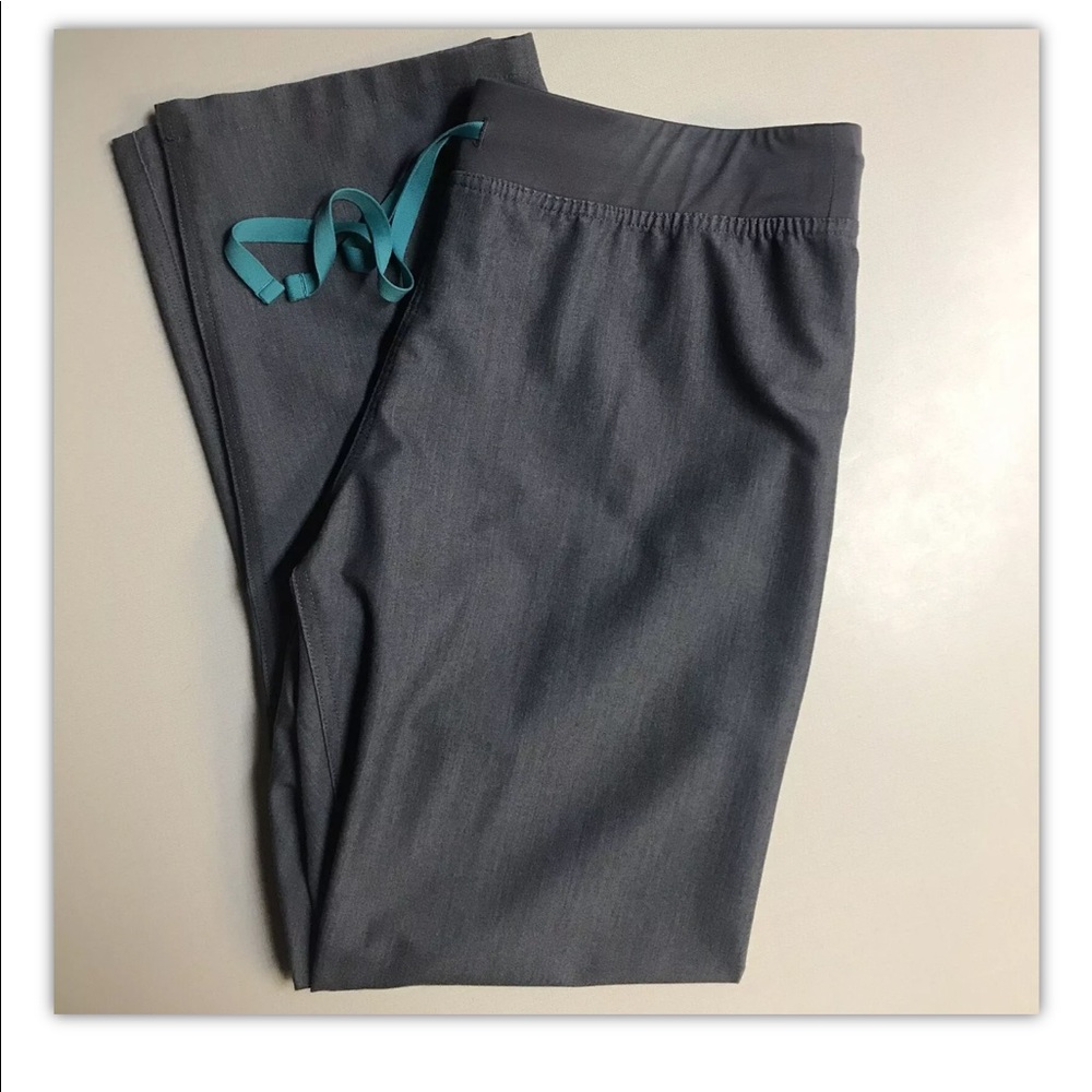 FIGS graphite Livingston basic scrub pants